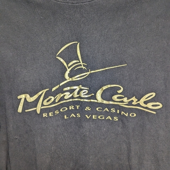 Vintage Casino Classics Monte Carlo Las Vegas Casino Men's Tshirt size XL - Picture 4 of 5